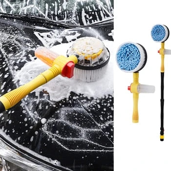 360° Rotary Car Wash Brush Kit