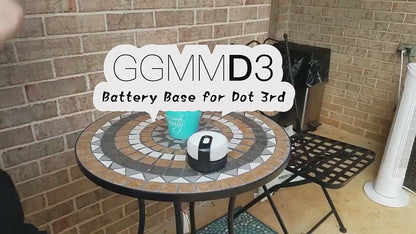 Extend Your Echo Dot 3rd Gen's Playtime with GGMM D3 Battery Base